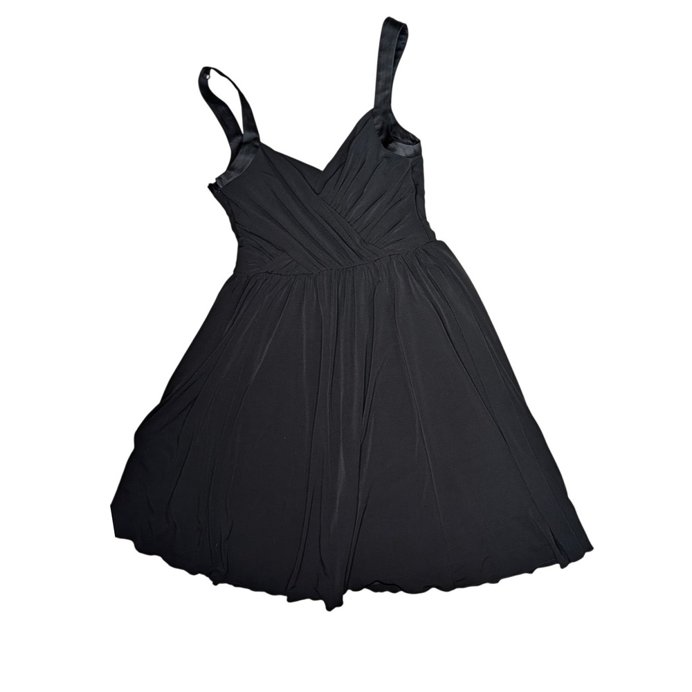 Ann Taylor Black Dress Sleeveless Fit & Flare Party Cocktail Womens - Picture 5 of 5
